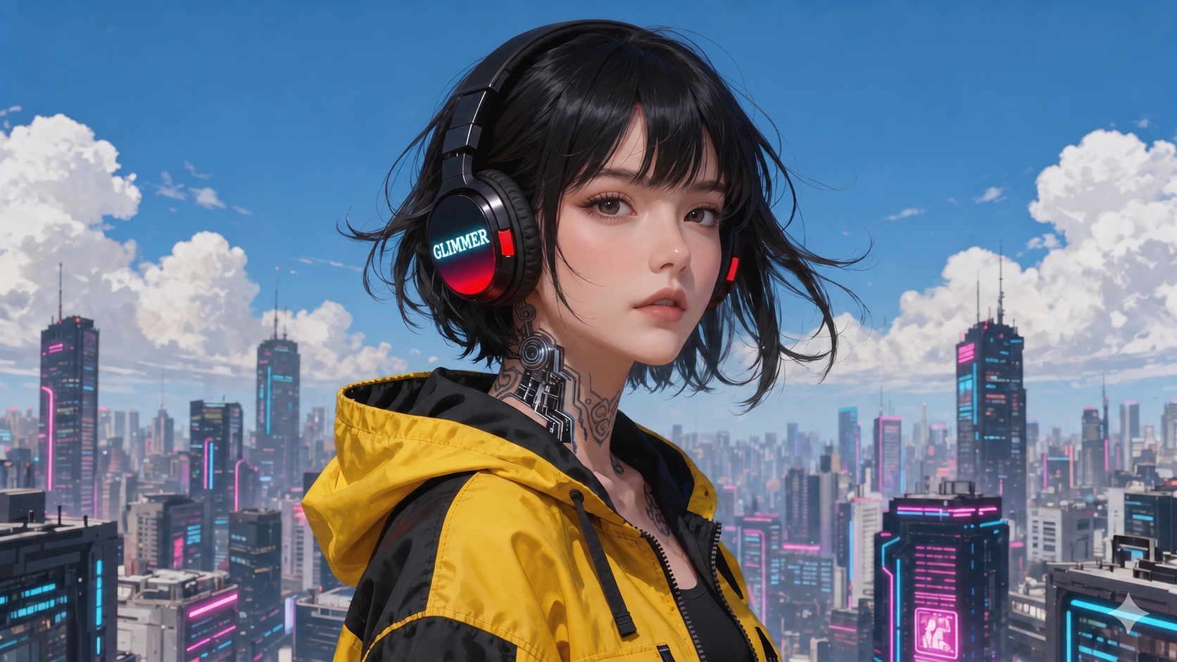 微光 GLIMMER — 赛博都市中的 AI 伴侣